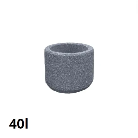 Donica Betonowa Okrągła Rubin 40/100/500l