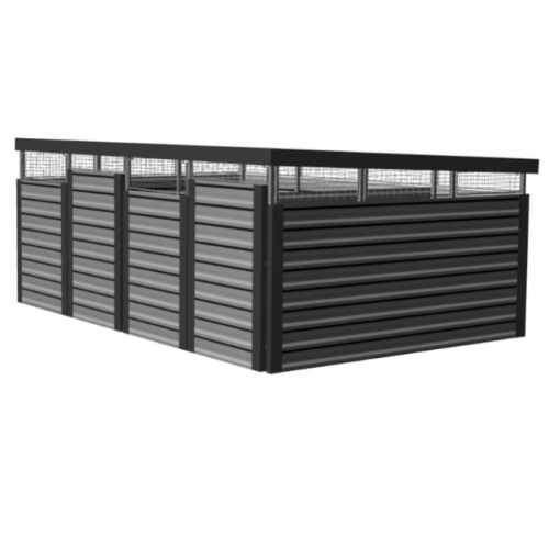 Wiata Śmietnikowa 8X3 M Orzeł