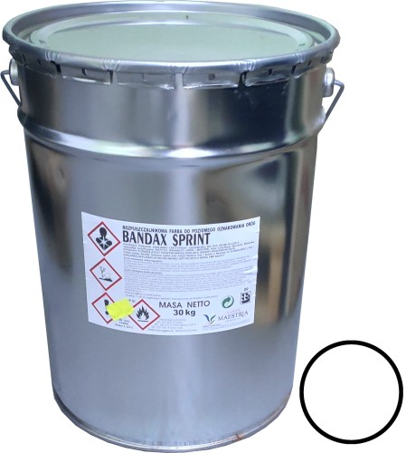 Farba drogowa BANDAX SPRINT Biały  5 KG/ 3 L